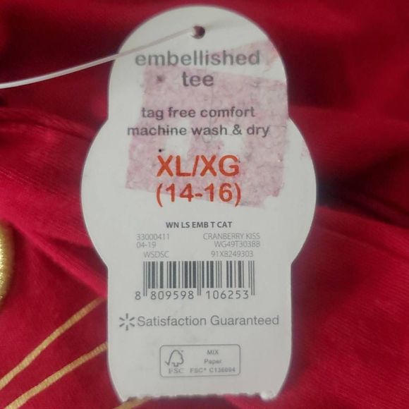 NWT WONDER NATION GIRLS TOP - Picture 4 of 5